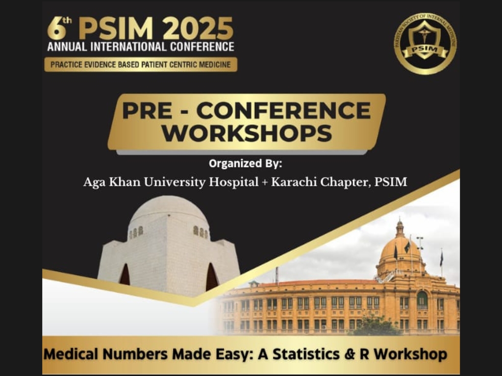 Medical Numbers Made Easy: A Statistics & R Workshop by Karachi Cahpter