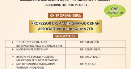 Pre-Conference Workshop: "Respiratory Rescue: Breathing Life into Practice" by Peshawar Chapter KPK