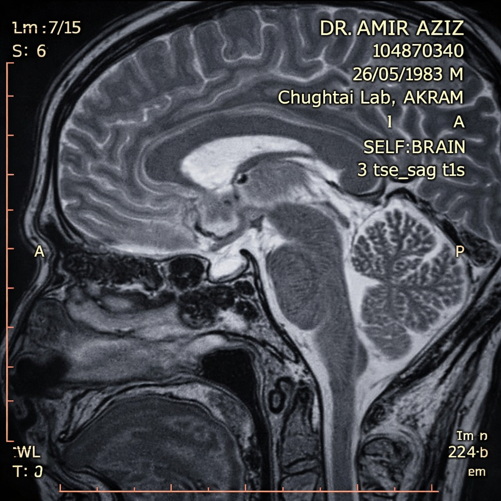Pituitary Adenoma Schematic