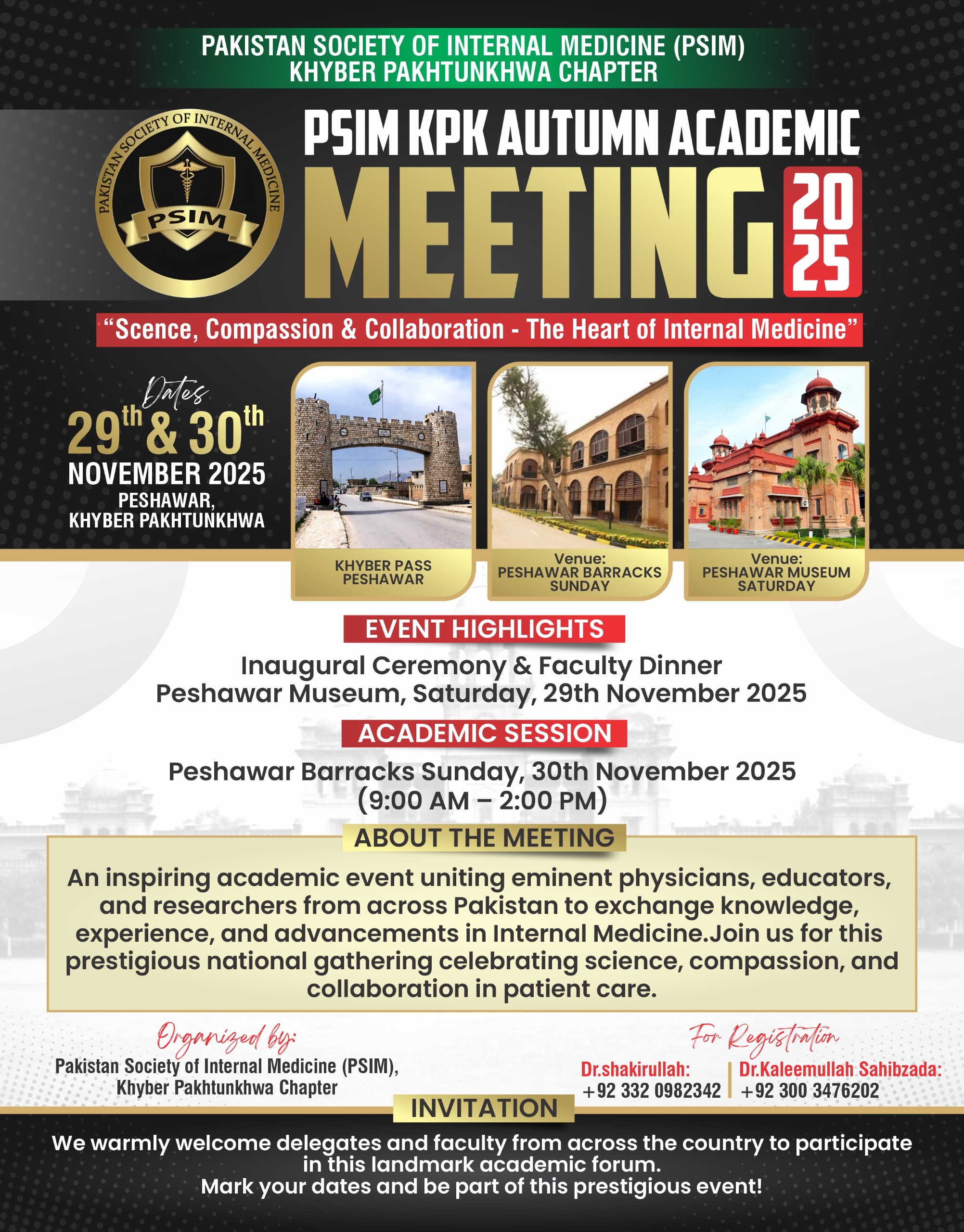 PSIM KPK Autumn Academic Meeting 2025 PSIM KPK Autumn Academic Meeting 2025